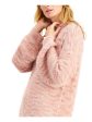 SUN+ MOON Womens Pouf Tunic Sweater Fashion