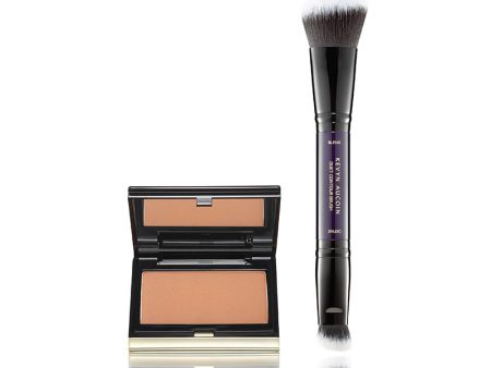 The Sculpting Contour Powder & Duet Contour Brush For Sale