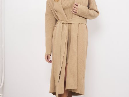 What’s A Girl To Do Taupe Dress Set Supply